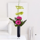 Gerbera and Anthurium Vase *