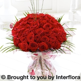 Unforgettable 50 Rose Hand tied