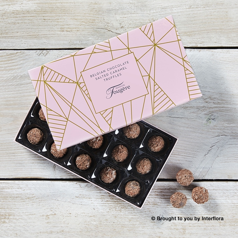 170G MAISON FOUGERE SALTED CARAMEL TRUFFLE'S